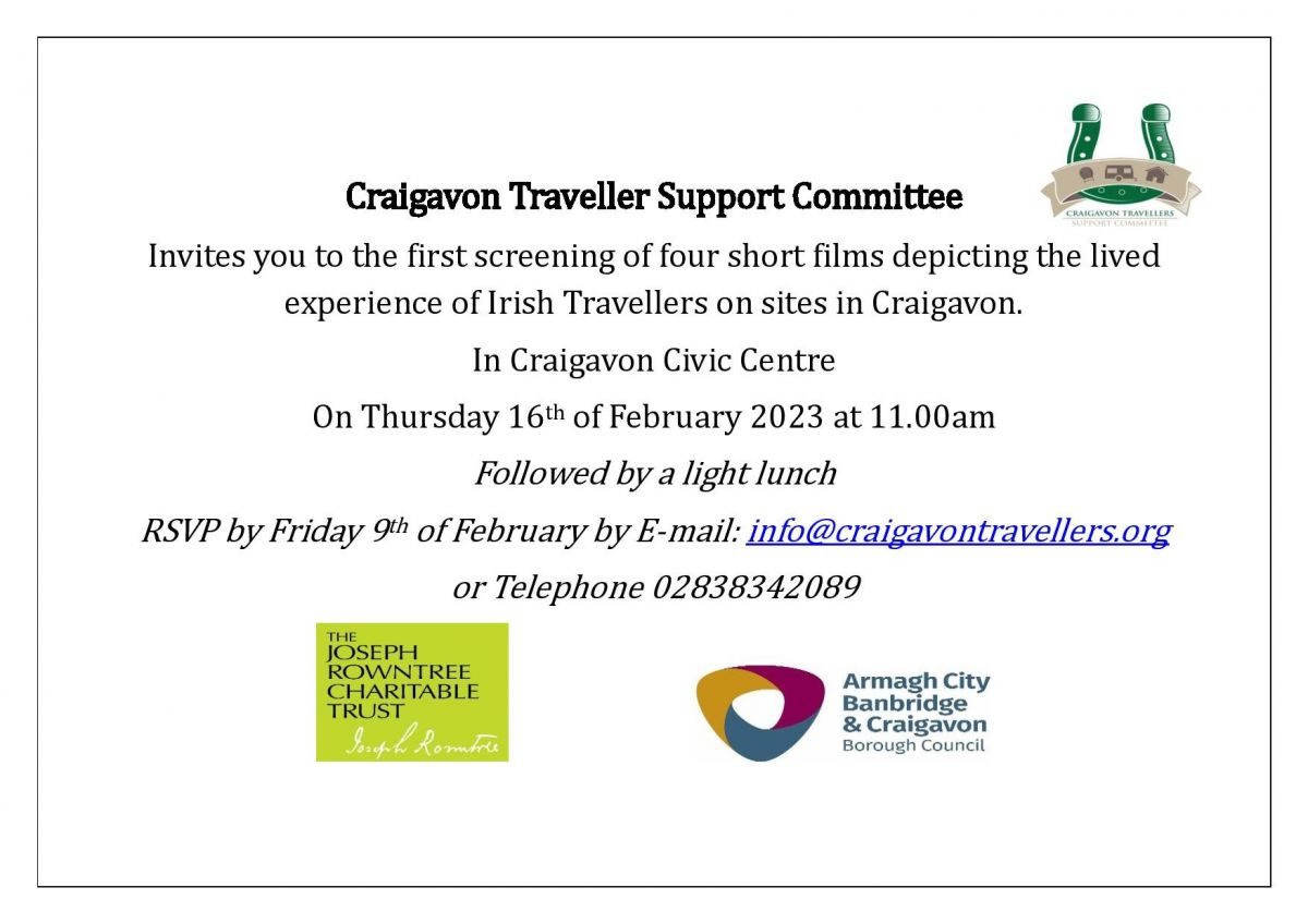 Craigavon Traveller Support Committee - Short Film Screening