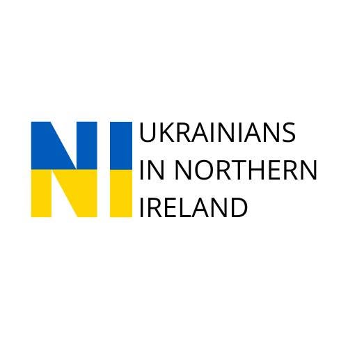 Ukrainians in NI - logo